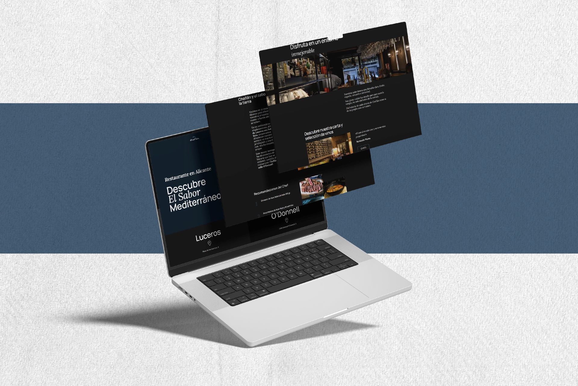 Diseño - Tu Agencia Integral de Comunicación en Alicante: cliente Chaflán