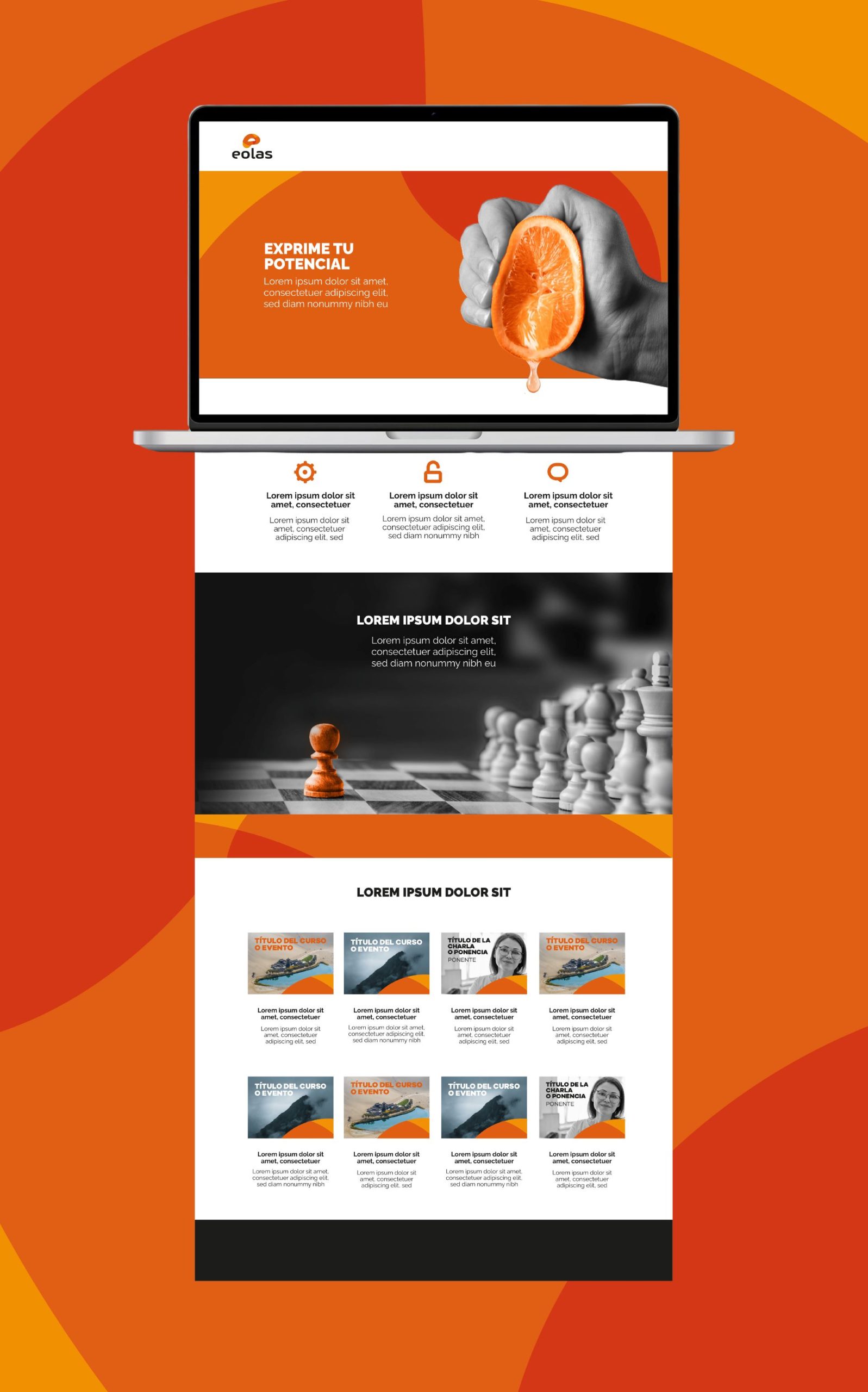 Diseño gráfico y branding. Tu Agencia Integral de Comunicación en Alicante: cliente EOLAS