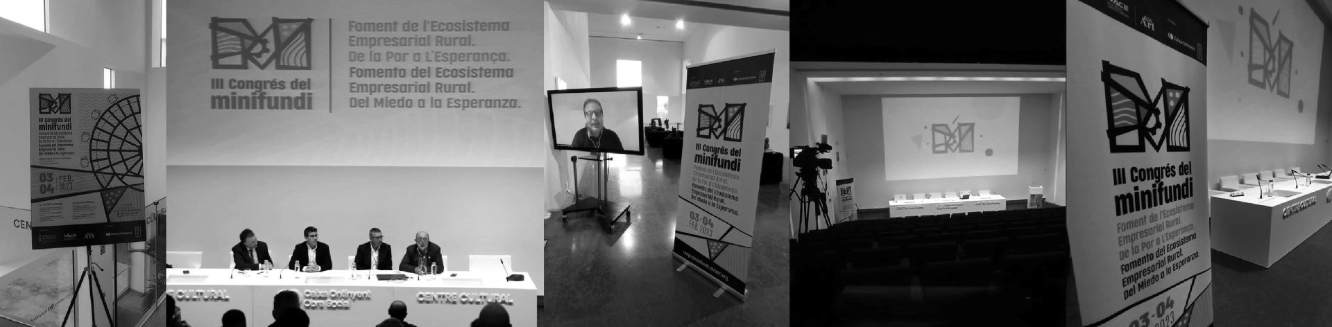 Imagen corporativa para el III Congreso del Minifundi - Diseño gráfico