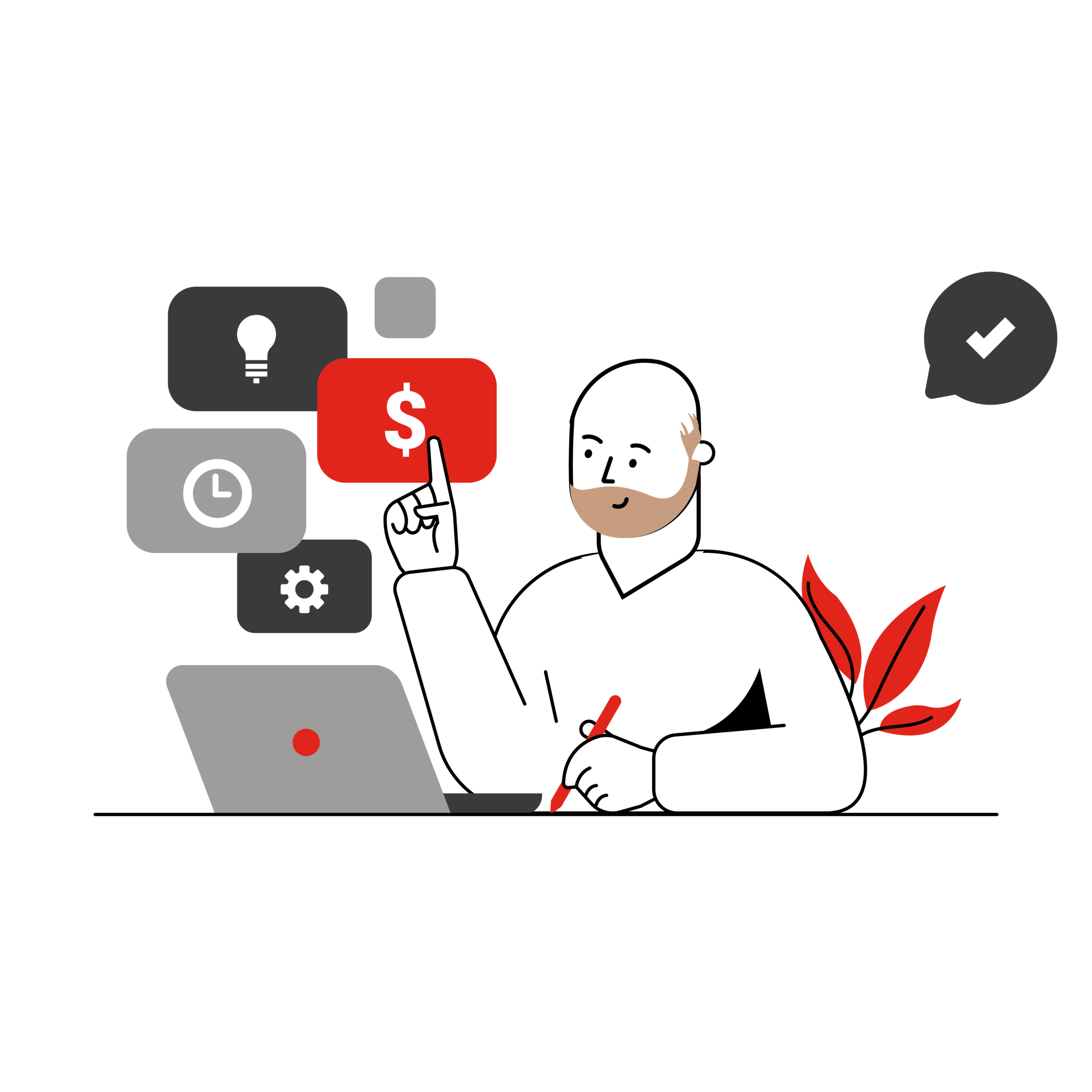 El jefe de Símbolo - Agencia de comunicación