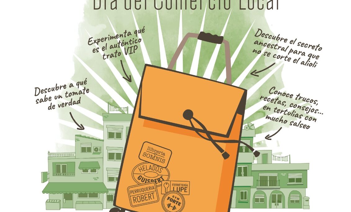 Diseño gráfico para el Día del Comercio Local: “Barrio Aventuras – Mucho por descubrir”