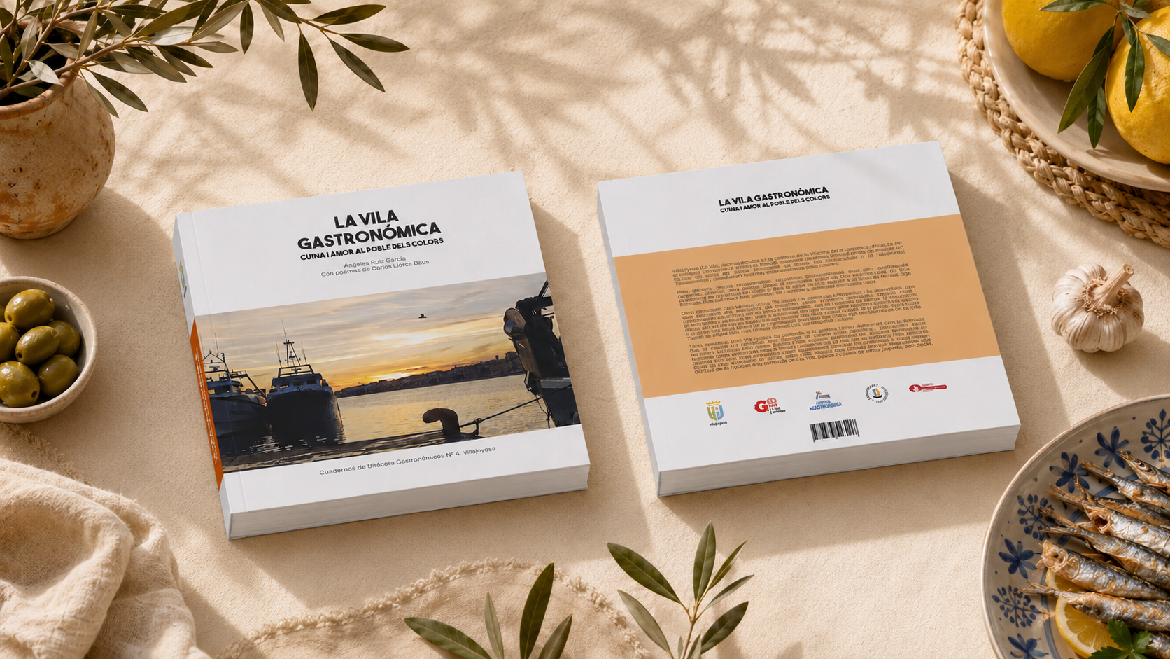 diseño editorial del libro La Vila Gastronomica 3