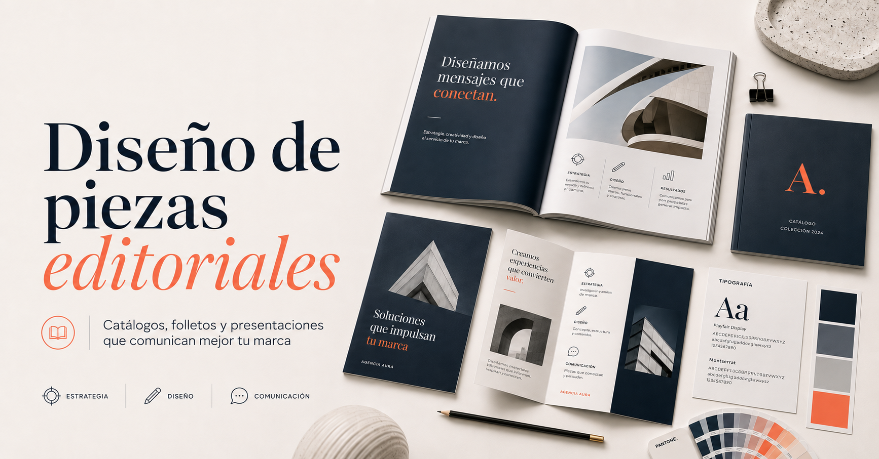 Diseño de piezas editoriales