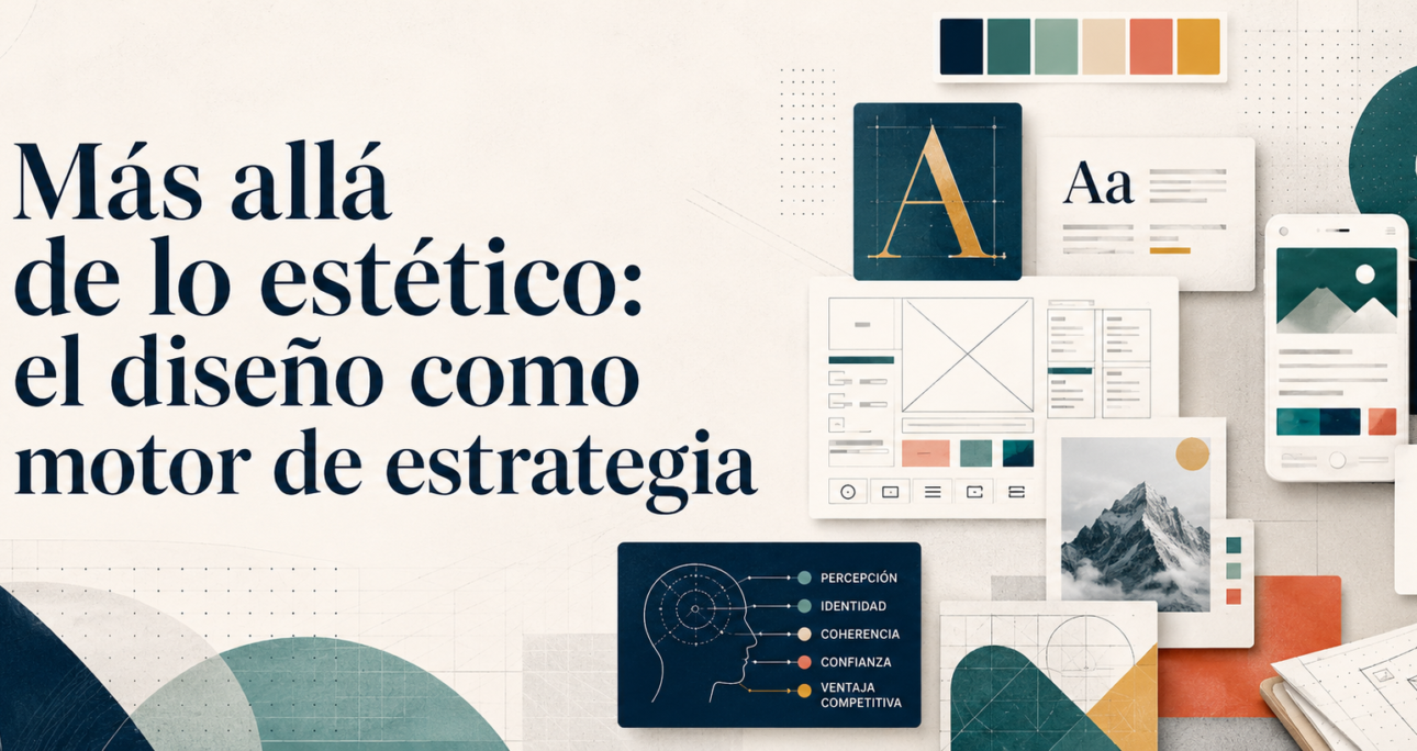 Más allá de lo estético: el diseño como motor de estrategia