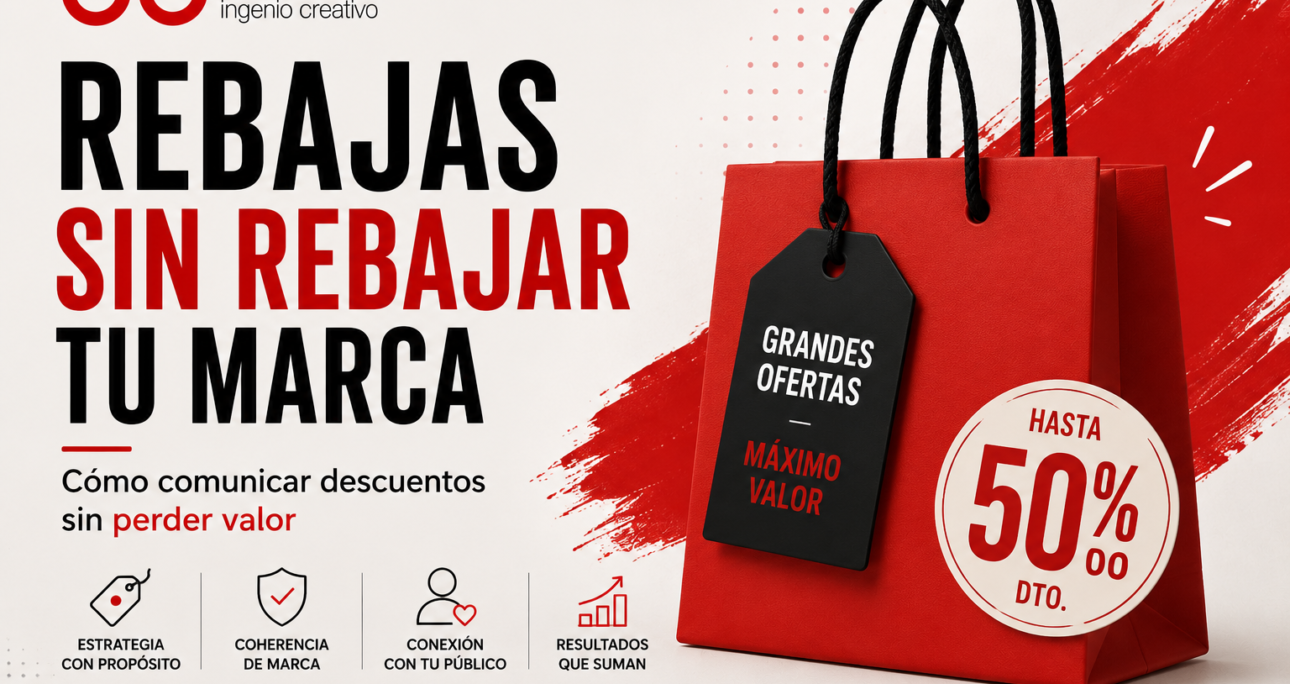 Rebajas sin rebajar tu marca: cómo comunicar descuentos sin perder valor