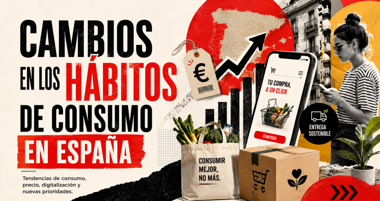 Cambios en los hábitos de consumo en España: qué deben tener en cuenta las marcas