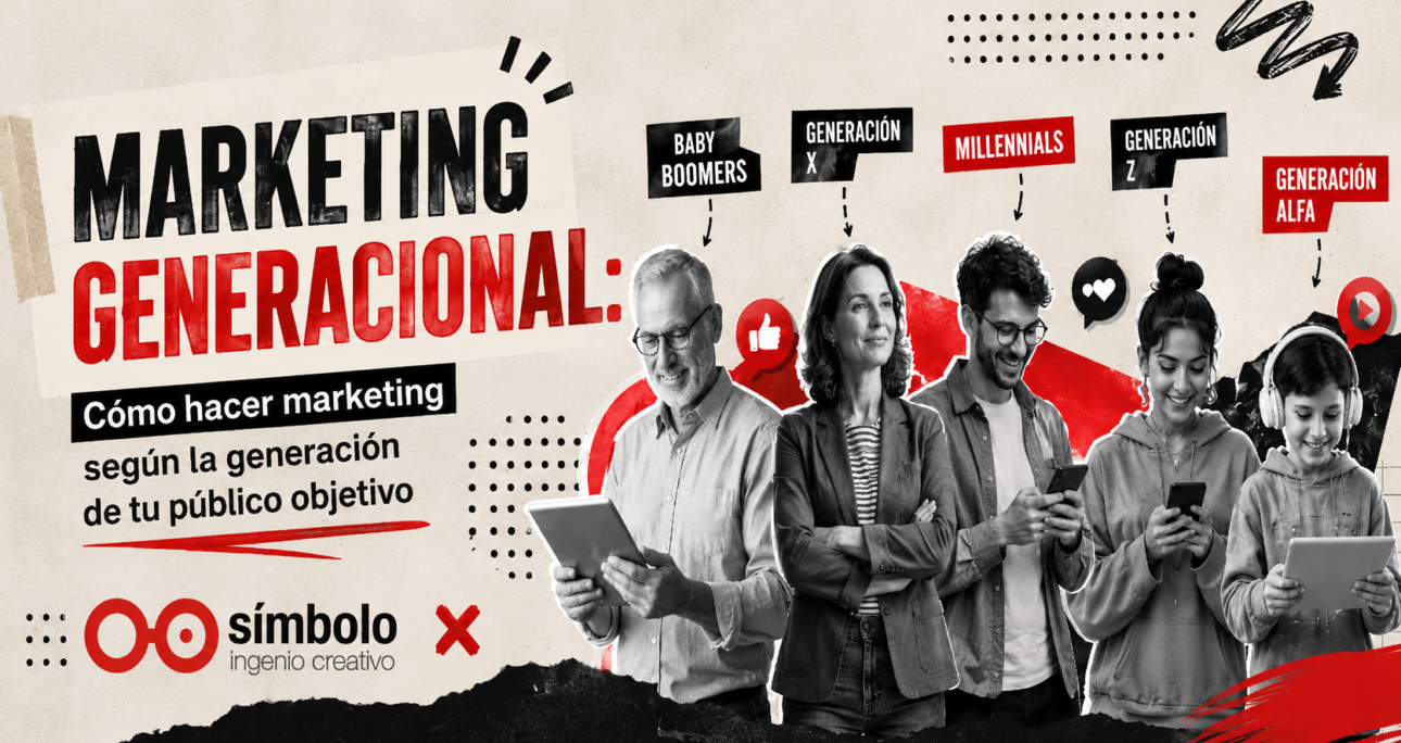 Marketing generacional – Cómo hacer marketing según la generación de tu público objetivo